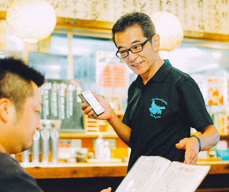 飲食の現場は目の前にお客様がいるときが勝負。