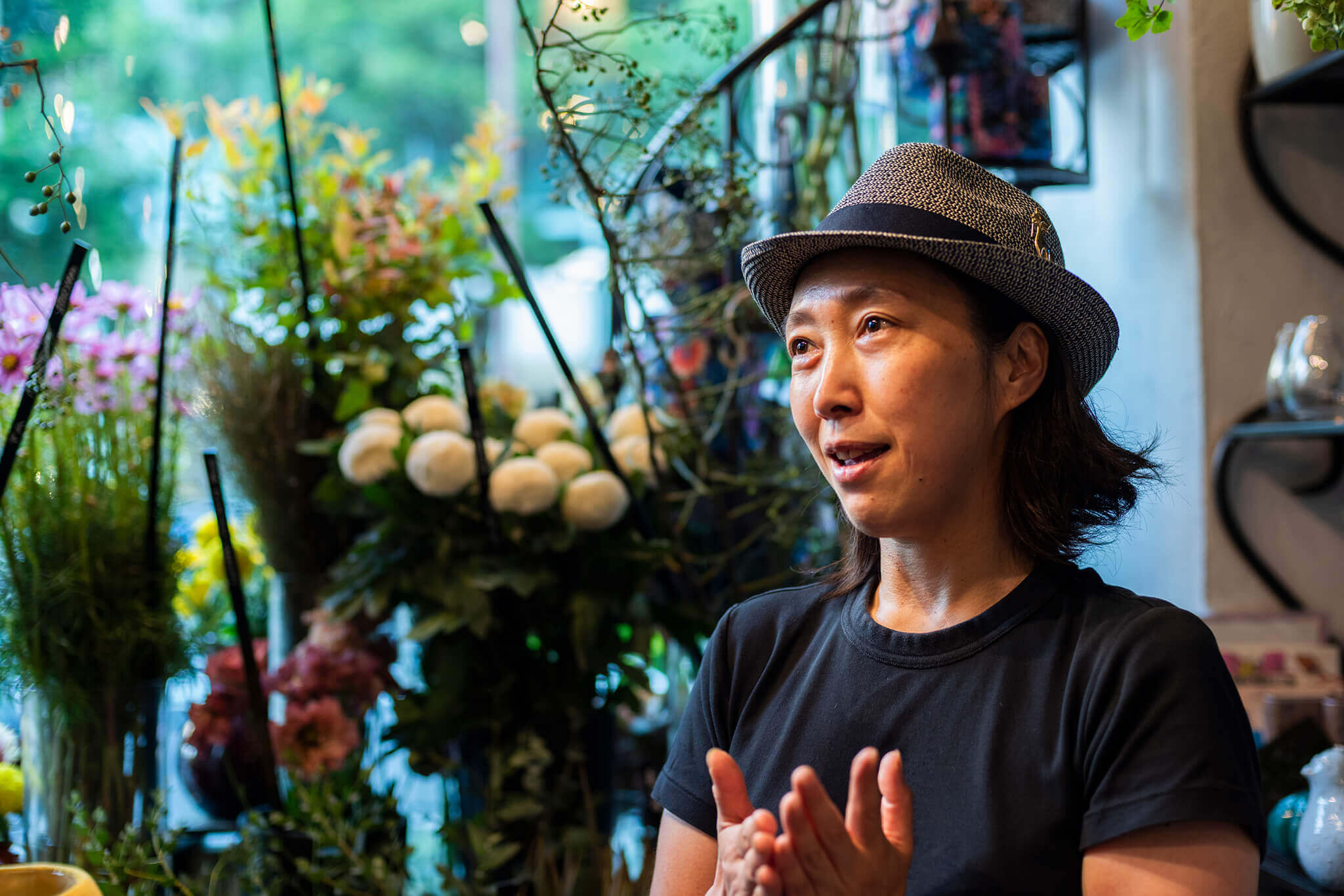 インタビュー写真