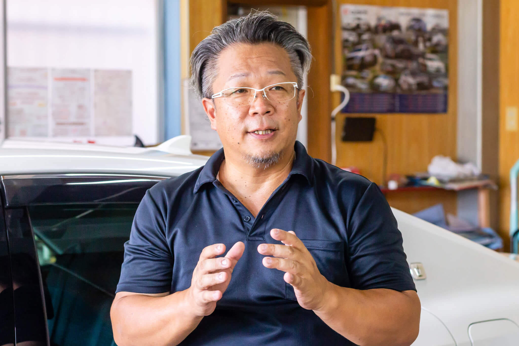 インタビュー写真