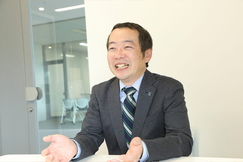 インタビュー写真