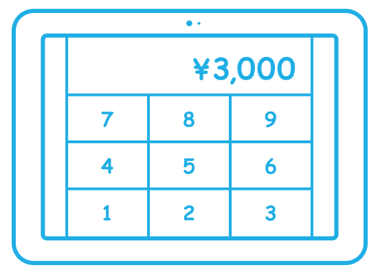 金額入力画面