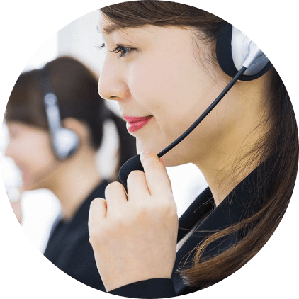 自宅などで相談できる電話での導入相談