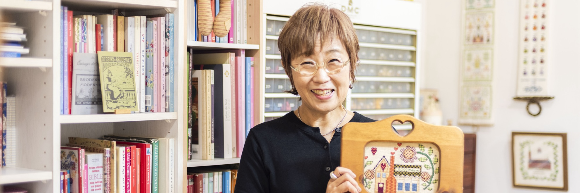 刺繍のアトリエ*クロスマァム様の導入事例-(1)