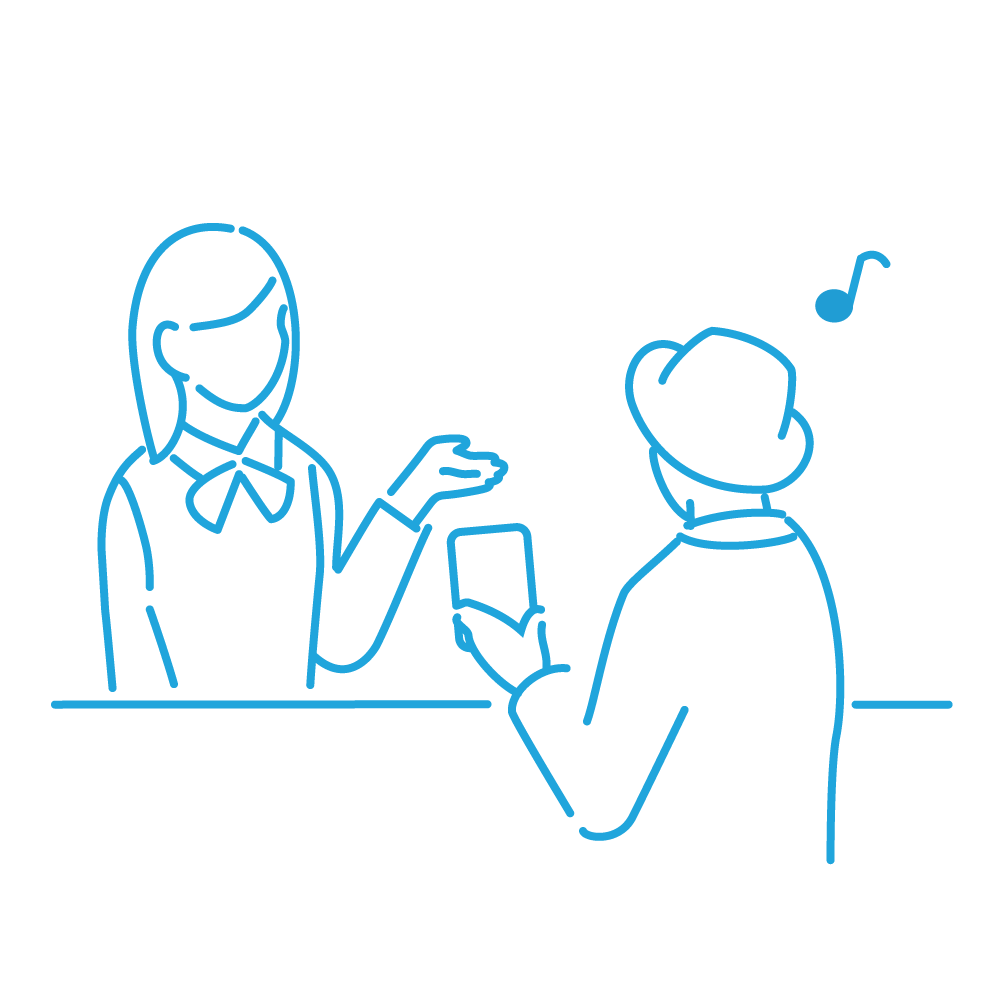 来店時の待ち時間を削減できる