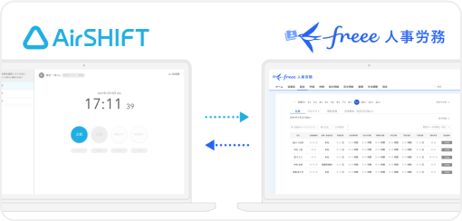 イメージ：概算給与合計(月計)が表示された画面