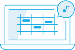 イラスト:集めたシフトが自動反映されたAirシフト