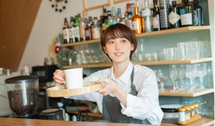 バリスタのスタッフ