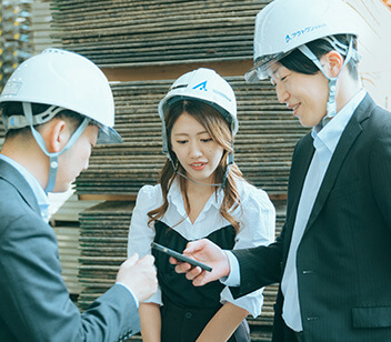 写真：アクトワンヤマイチ様のスタッフ