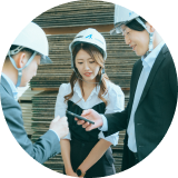 写真：株式会社アクトワンヤマイチ様のスタッフ