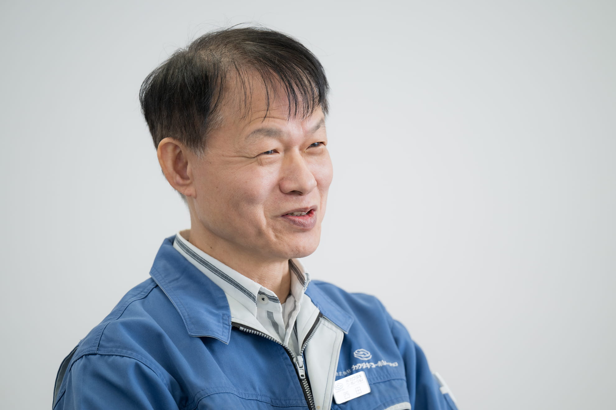 インタビュー風景